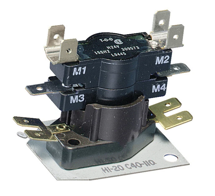 Emerson White-Rodgers 24A34-3 24V Electric Heat Sequencer, DPST