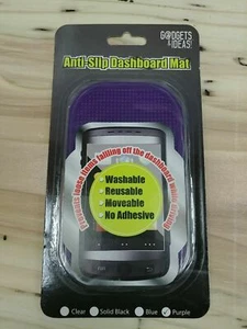 Anti Slip Dashboard Mat - CLEAR Prevents Loose Items From Sliding - Picture 1 of 2