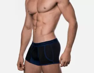 MEDIUM PUMP! Midnight Jogger Athletic Long Boxer Sports Two Mesh Pockets 11058 P - Picture 1 of 4