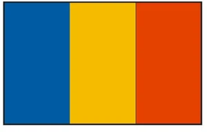 Rumänien internationale Flagge Aufkleber Aufkleber F422 - Bild 1 von 1