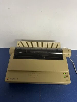 VTG Apple ImageWriter II A9M0320 Dot Matrix Printer | POWERS ON UNTESTED - Image 1 of 4