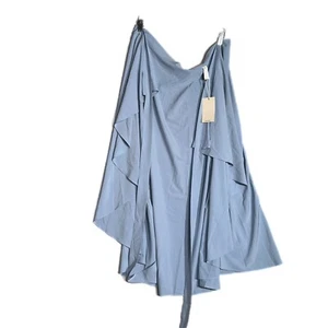 Halara Breezeful Micro Mini Flare Rock Damen Gr. XL blau seitlich zum Binden Freizeit Stretch - Bild 1 von 3