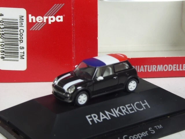 (YG-16) Herpa 101516 Mini Cooper S Länderserie Frankreich France in OVP - Bild 1 von 1