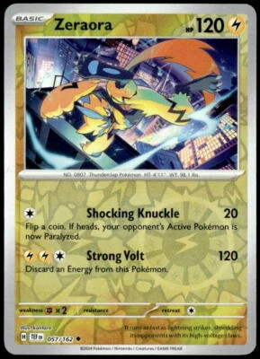 SV05: Temporal Forces #057/162 Zeraora - Image 1 of 2