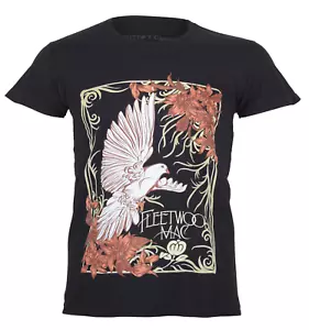 Fleetwood Mac Dove T Shirt Official Black New S M L XL XXL - Picture 1 of 17