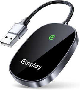 Wireless CarPlay Adapter 2025 Upgraded, Converts Factory Wired CarPlay to Wirele - Picture 1 of 7