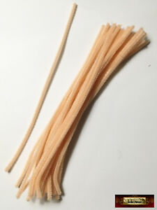 M00979 MOREZMORE 25 Pipe Cleaners FLESH Chenille Stems
