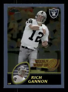 2003 Topps Chrom #165 Rich Gannon - Bild 1 von 2
