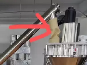 Gelbe Staubhülse für DS-3 Fördermaschine Schneckenzuführung - Bild 1 von 1