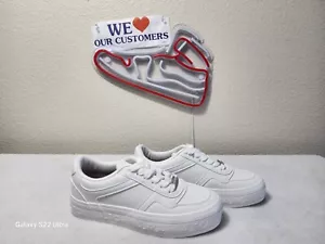 Nautica Damenschuhe Leder Schnürschuhe Sneaker weiß Größe 5,5 - Bild 1 von 9