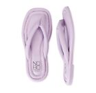 No Boundaries Women's Size 10 Puffy Thong Flip Flop Sandals ? Lavender