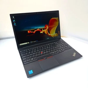 Lenovo ThinkPad E15 i5 11th Gen 16GB Ram 256GB SSD Business Laptop Ultrabook X1 - Picture 1 of 7