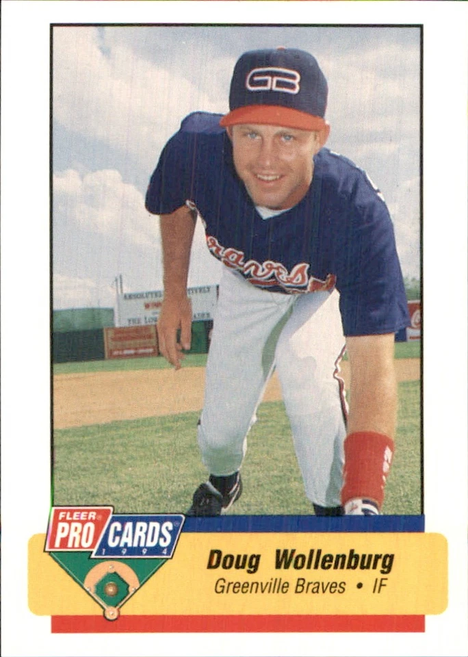 Doug Wollenburg 1994 Fleer ProCards #423 RC Greenville Braves *AutographDen* - Image 1 of 2