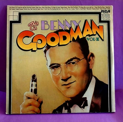 Vintage THIS IS BENNY GOODMAN VOL II  2 RECORD  SET RCA  VPM-6063 MONO  1972 EXC - Image 1 of 4