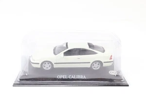 Del Prado modellino auto Opel Calibra bianco 1:43 / confezione originale - Foto 1 di 2