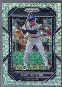 2023 Panini Prizm /25 Paul Molitor #88 Mojo Prizm Brewers - Picture 1 of 2
