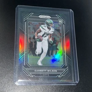 2022 Panini Chronicles Prizm Black Red Garrett Wilson RC /99 - Picture 1 of 3