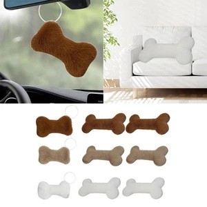 Simulate Bone Shape Plush Toy Soft Plush Doll Collectible Snuggling Long Bone - Picture 1 of 51