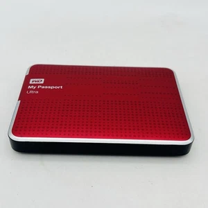 Western Digital 1TB My Passport Ultra External Portable Hard Drive HDD / USB Red - Picture 1 of 5