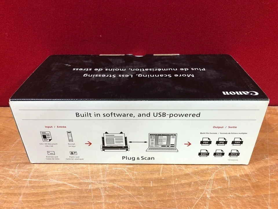 Canon imageFORMULA R10 - Document Scanner - Portable - USB 2.0 - Image 1 of 4