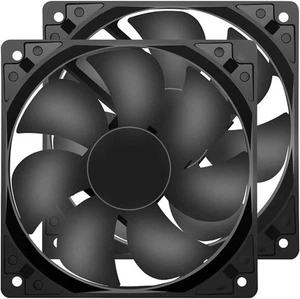 12V DC Fan Strong Quiet 120x120x25mm 12cm Small Cooling 2Pin 120x25mm  - Picture 1 of 6