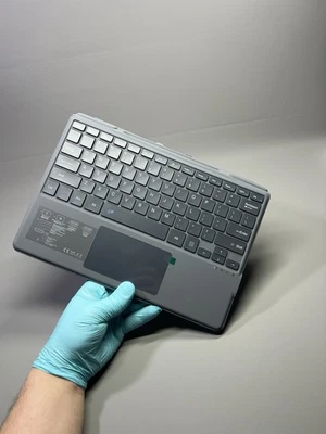 Wireless Slim Keyboard Touchpad Ultra Thin for Microsoft Surface Pro 8/9/X/10/11 - Image 1 of 4