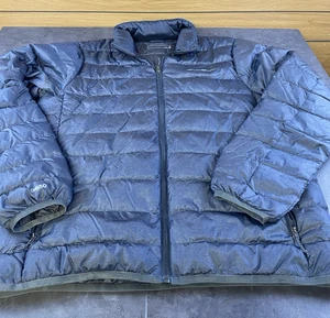 Eddie Bauer Mne's Black Down Filled Puffer Lightweight Jacket EB650 Size Medium - Bild 1 von 8