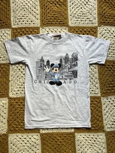NWT Vintage 90s Disney Chicago Mickey Mouse T Shirt Youth XSMALL - Picture 1 of 6