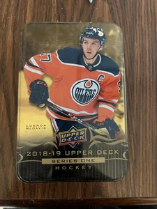 2018-19 UPPER DECK SERIES ONE HOCKEY EMPTY TIN - CONNOR McDAVID - Bild 1 von 1