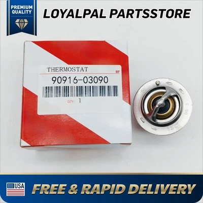 NEW Engine Coolant Thermostat 90916-03090 For Toyota Celica Camry RAV4 87-02 US - Image 1 of 4