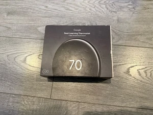 Google -Nest Learning Thermostat (4th gen) w\Nest Temperature Sensor (2nd gen) - Picture 1 of 7
