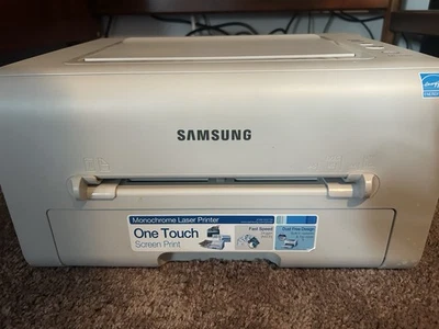 Samsung ML-2545 Laser Printer + Used Toner - 8.4k Pg Count - WORKING, SEE VIDEO - Image 1 of 4