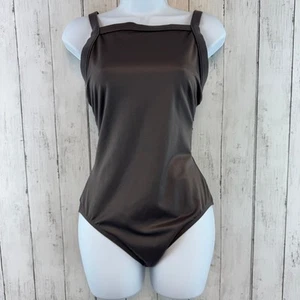 Miraclesuit Square High Neck One-Piece Tummy Slimming Swimsuit 6533106 Size 10 - Picture 1 of 8