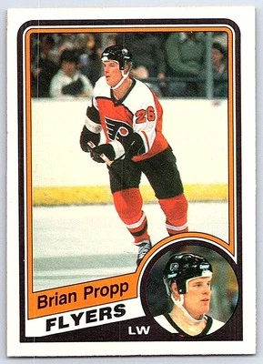 1984-85 O-Pee-Chee Brian Propp Philadelphia Flyers #166 - Image 1 of 2