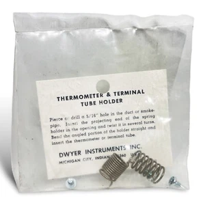 Dwyer 71-440089-00 Thermometer und Anschlussrohrhalter neu versiegelt - Bild 1 von 1