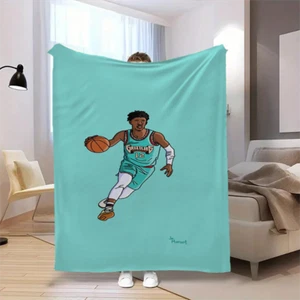 ball game pattern Lightweight Blanket for kids gift - Picture 1 of 9