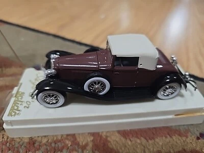 1930 Red Cord Coupe 4080 Golden Age d'or Solido 1: 43 压铸汽车 4.5 — 第 1/4 张图片
