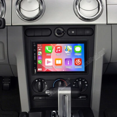 Radio estéreo para automóvil Apple Carplay para Mustang 2005-2009 Android 15 navegación GPS 2+64 GB Foto 1 de 4