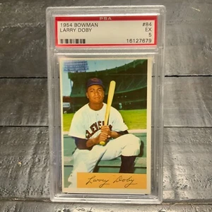 1954 Bowman Larry Doby #84 *Indians* PSA 5 EX - Picture 1 of 2