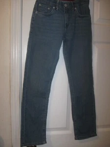 Levis 511Youth Boy Slim Flex Stretch Fit ADJUSTABLE WaistBand Denim Jeans Size12 - Picture 1 of 4