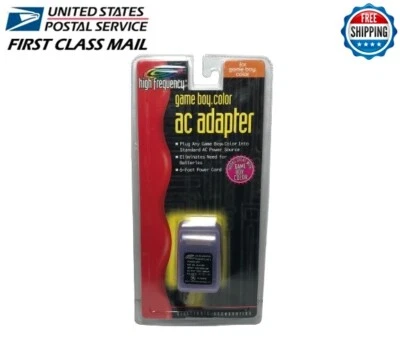 High Frenquency AC Adapter Gameboy Advance Game Boy Color Charger - Image 1 of 4