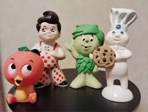 Hucha y figura de vinilo suave Big Boy Little Green Sprout Orange Bird Doo Boy - Imagen 1 de 4