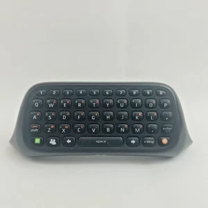 Microsoft Xbox 360 Black Chatpad - Picture 1 of 4