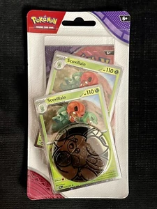 ❌ Pokemon Fuerzas Temporales Scovillain Blister Pack Error ❌ - Imagen 1 de 3