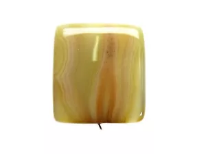 Natur Achat - Cabochon agata 40,2 x 37,2 mm 112 ct. N. U21410 - Foto 1 di 2