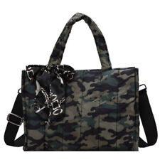 Canvas Exterior Camouflage Tote Bags & Handbags for Women