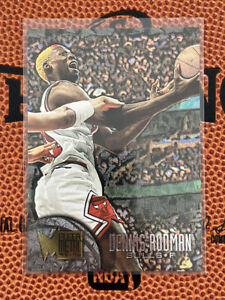 1995-96 Fleer Metal Dennis Rodman #134 Base Card Bulls