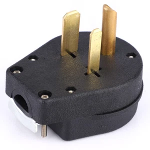 NEMA 6-50P Connector Ultra Large Power Standard Industrial Plug 50A - Picture 1 of 8