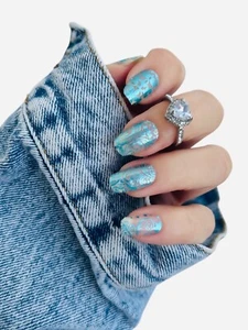 Nagelfolie, selbstklebende Nagelfolie, Nailwraps. Overlay, Transparent - Bild 1 von 2