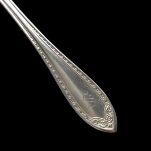 Oneida Community Plate Sheraton Silver Plate- YOU CHOOSE- Monogram S - Vintage - Picture 1 of 35